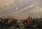 Lorenzo Gignous (1862-1958) - Notturno del Lago Maggiore