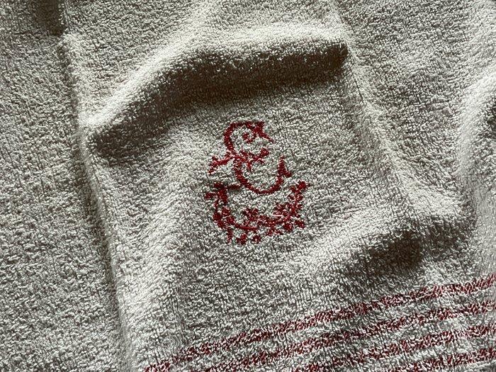 6 serviettes en coton pour lavabo du XIXe siècle, avec, Antiek en Kunst, Antiek | Tapijten, Tafelkleden en Textiel