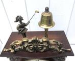 Klok - Franz Hermle & Sohn FHS - Brons, Hout, Messing -, Antiek en Kunst