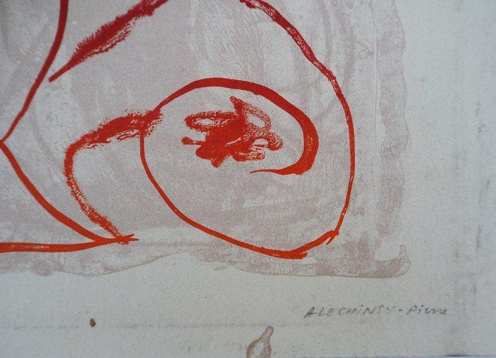 Pierre Alechinsky (1927) - Portrait surréaliste, Antiek en Kunst, Antiek | Overige Antiek