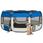 vidaXL Parc pliable pour chien avec sac de transport, Verzenden, Neuf