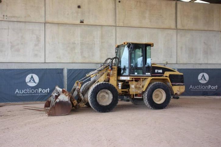 Veiling: Wiellader Caterpillar IT14G Diesel 1999, Zakelijke goederen, Machines en Bouw | Kranen en Graafmachines, Ophalen