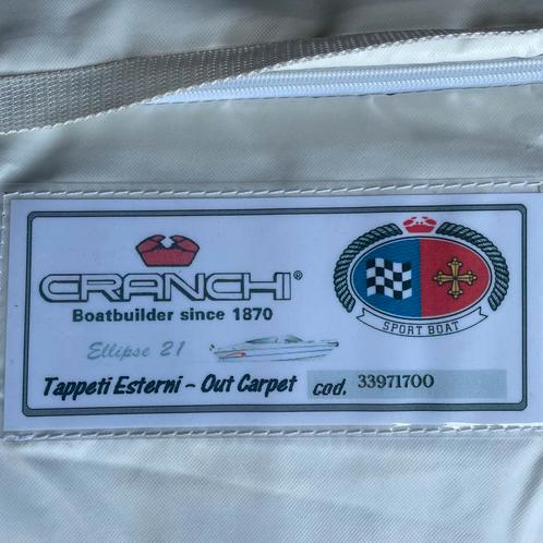 Bieden: Cranci Ellipse 21 original blue cockpit carpet - 33, Watersport en Boten, Bootonderdelen, Ophalen of Verzenden