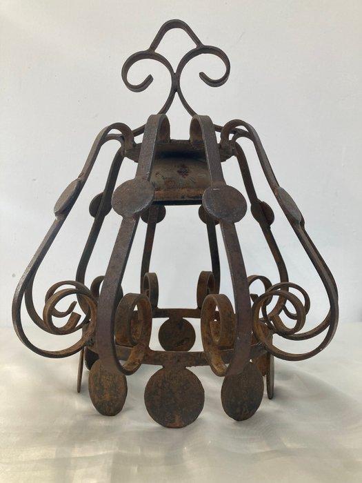 Lampe à suspendre - Fer, Antiquités & Art, Curiosités & Brocante