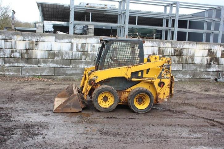 Veiling: Schranklader Komatsu SK714-5 Diesel 2018, Zakelijke goederen, Machines en Bouw | Kranen en Graafmachines, Ophalen