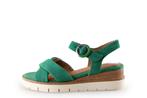 Tamaris Sandalen in maat 37 Groen | 5% extra korting, Kleding | Dames, Tamaris, Verzenden, Sandalen of Muiltjes, Zo goed als nieuw