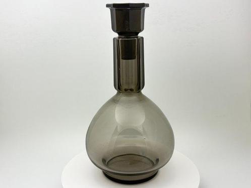 Glasfabriek Leerdam - A.D. Copier - Karaf - Grijs-violet, Antiek en Kunst, Antiek | Glaswerk en Kristal