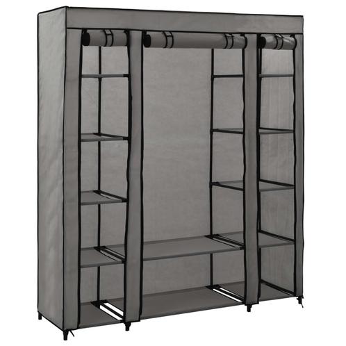 vidaXL Kledingkast met vakken en stangen 150x45x176 cm stof, Huis en Inrichting, Kasten | Kleerkasten, Nieuw, Verzenden