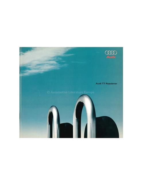 1999 AUDI TT ROADSTER BROCHURE ENGELS, Boeken, Auto's | Folders en Tijdschriften, Ophalen of Verzenden