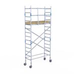 Basic rolsteiger 75 x 5,2m WH met voorloopleuning, Doe-het-zelf en Bouw, Steigers, Verzenden, Nieuw