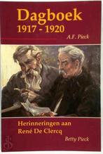 Dagboek 1917-1920 herinnering. rene clerc, Verzenden