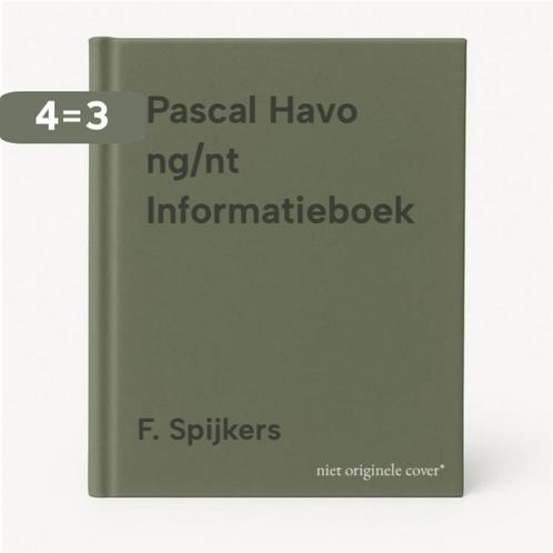 Pascal Havo ng/nt Informatieboek 9789006281187 F. Spijkers, Boeken, Schoolboeken, Zo goed als nieuw, Verzenden