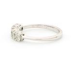 Zonder Minimumprijs - Ring - 18 karaat Witgoud - 0.90ct. tw., Nieuw