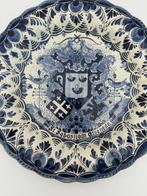 Bord - Aardewerk - Pronkbord schuttersgilde, Antiek en Kunst, Antiek | Glaswerk en Kristal