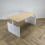 Drentea slingerbureau 160x80 cm,  ahorn - wit, Huis en Inrichting, Gebruikt, Bureau