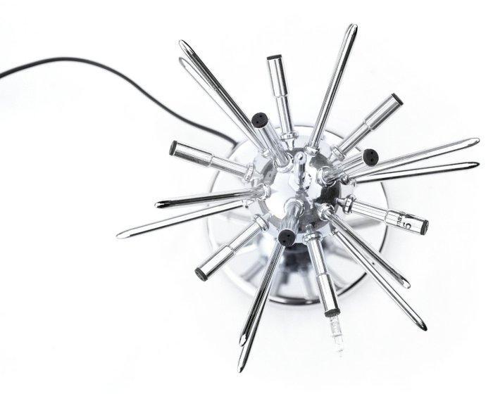 ORION Leuchten - Tafellamp - Sputnik Design - Verchroomd,, Antiek en Kunst, Antiek | Verlichting