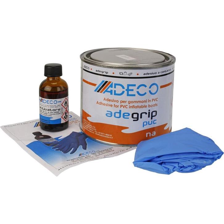 Adeco Adegrip Pvc Rubberboot Lijm 2 Componenten 500g, Watersport en Boten, Accessoires en Onderhoud, Nieuw, Ophalen of Verzenden