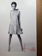 Bert Stern (1929–2013) - Bert Stern signed Famous Twiggy