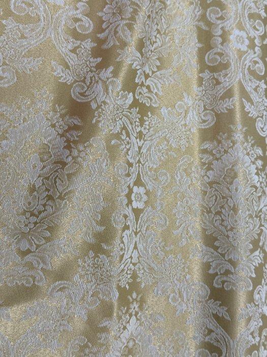 Luxe damast met brokaat uit Damaskus voor tapijtwerk -, Antiek en Kunst, Antiek | Tapijten, Tafelkleden en Textiel