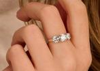 Ring - 14 karaat Witgoud - 3.06ct. tw. Diamant (Lab-grown) -, Handtassen en Accessoires, Ringen, Nieuw