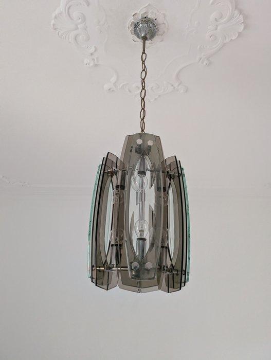 Plafondlamp - Kristal, Antiek en Kunst, Antiek | Verlichting