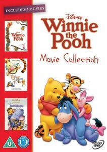 Winnie the Pooh/The Tigger Movie/Poohs Heffalump Movie DVD, CD & DVD, DVD | Autres DVD, Envoi