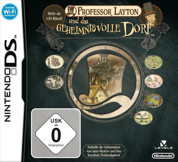Professor Layton und das Geheimnisvolle Dorf (German), Games en Spelcomputers, Games | Nintendo DS, Verzenden