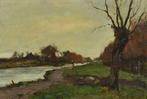 Evert Moll (1878-1955) - By the canal, Antiek en Kunst