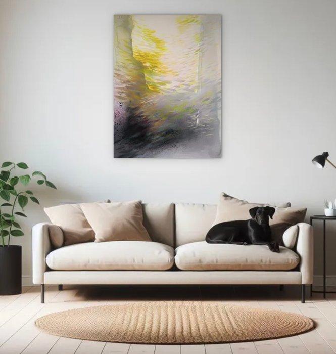 Malgorzata Krakowiak - Fish n*100 -XXL, Antiek en Kunst, Kunst | Schilderijen | Modern