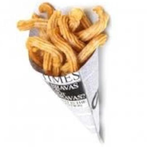 Frietzakken | TIMES | Papier | Krantenprint | 250 Stuks |, Zakelijke goederen, Horeca | Keukenapparatuur, Nieuw in verpakking