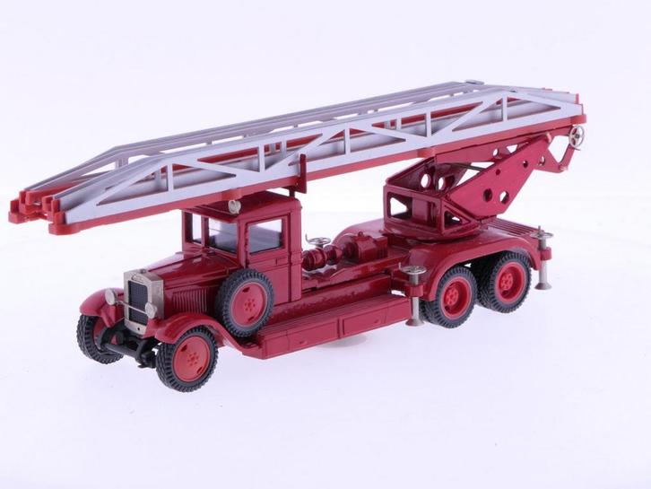 Schaal 1:43 OMO ZIS-11 Grote ladderwagen 1937 #7017, Hobby en Vrije tijd, Modelauto's | 1:43, Gebruikt, Overige merken, Ophalen of Verzenden
