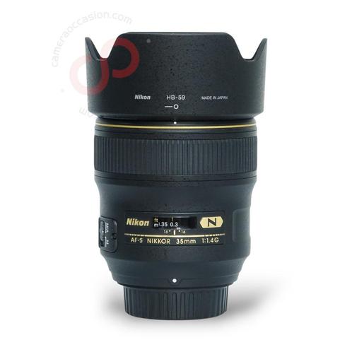 Nikon 35mm 1.4 G N AF-S nr. 1986, Audio, Tv en Foto, Foto | Lenzen en Objectieven, Zo goed als nieuw, Ophalen of Verzenden