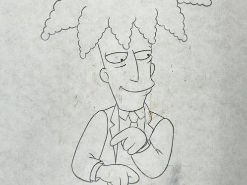 The Simpsons - 1 Dessin danimation original de Sideshow, Cd's en Dvd's, Dvd's | Tekenfilms en Animatie