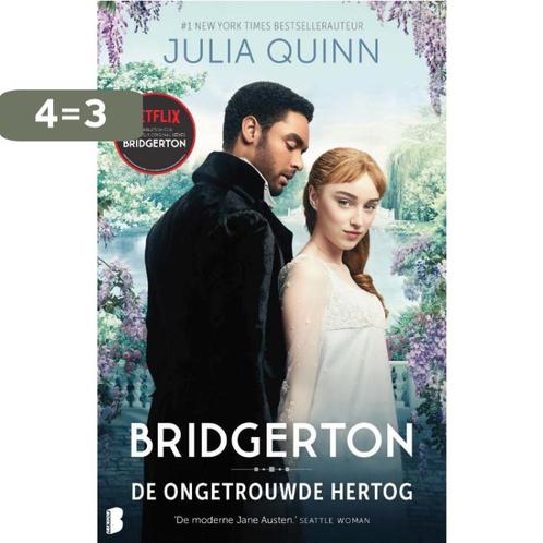 De ongetrouwde hertog / Bridgerton / 1 9789022593639, Boeken, Romans, Zo goed als nieuw, Verzenden