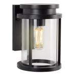 Buitenverlichting met dag/nacht sensor Sydney Muurlamp Zwart, Verzenden, Nieuw