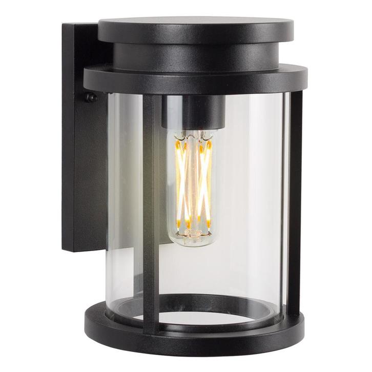 Buitenverlichting met dag/nacht sensor Sydney Muurlamp Zwart, Tuin en Terras, Buitenverlichting, Verzenden