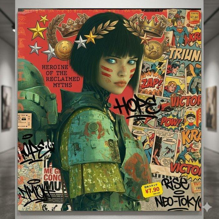 Yolanda López Calzadilla - La Heroína de los Mitos, Antiquités & Art, Art | Objets design