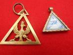 Allemagne - Écussons - masonic 2 19th century jewels zum