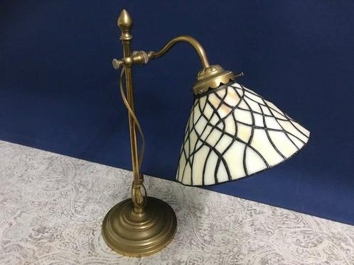 Tafellamp - bureaulamp - Messing, Antiek en Kunst, Curiosa en Brocante