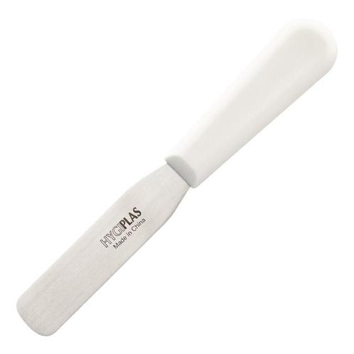 Paletmes recht RVS wit | 10(l)cm Hygiplas, Zakelijke goederen, Horeca | Keukenapparatuur, Nieuw in verpakking, Verzenden