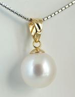Zonder minimumprijs - Hanger - 18 karaat Geel goud Parel -