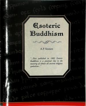 Esoteric Buddhism, Livres, Langue | Langues Autre, Envoi