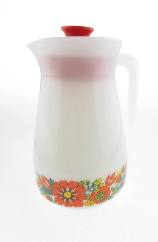 Waterkan van opaalglas Schott Mainz, Antiek en Kunst, Antiek | Glaswerk en Kristal, Verzenden