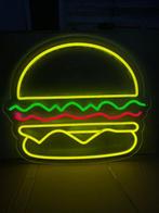 Hamburger neon-voedselrestaurant - Lichtbak - plexiglas