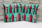 coussins avec tissu Pennini Fornasetti vintage - Coussin (2)