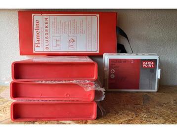 Veiling - 5x First Aid Blusdeken + first aid kit