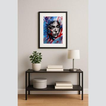 Vin Dantes - Tricolor Cascade - Original Portrait