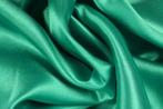 15 meter satijn stof - Turquoise - 100% polyester, Hobby en Vrije tijd, Stoffen en Lappen, 200 cm of meer, Nieuw, Satijn of Zijde