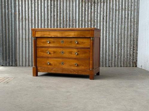 Ladekast - commode, ladenkast, lade kast - Kersenhout -, Antiek en Kunst, Antiek | Meubels | Stoelen en Sofa's