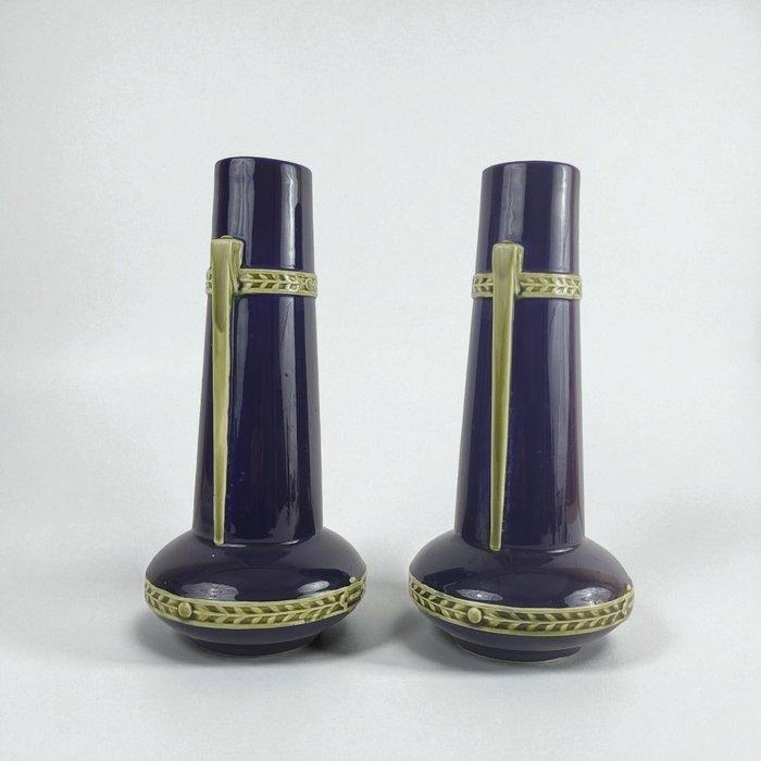 Lille Fives - Gustave de Bruyn - Vaas (2) - Aardewerk, Antiek en Kunst, Antiek | Glaswerk en Kristal